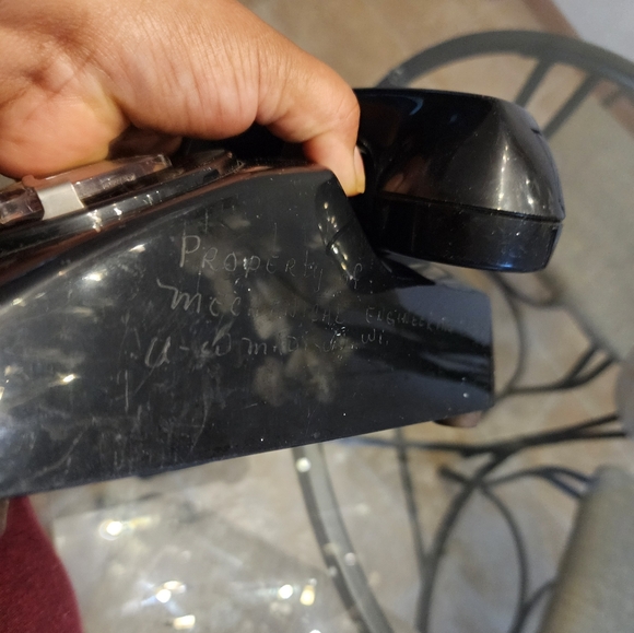 Vintage Stromberg Carlson Rotary Telephone Black Phone good condition - Picture 9 of 12